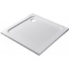 Modena Slim štvorcová nízka akrylová sprchová vanička 100x100 cm