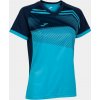 Joma Dámsky dres SUPERNOVA II T-SHIRT FLUOR TURQUOISE-DARK NAVY S/S Veľkosť: XS