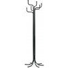 Vešiak stojanový RAMKO - 188 cm, kov, čierny mat