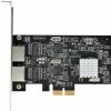 STARTECH 2-Port NBASE-T 2.5Gbps PCIe Network Card, STARTECH 2-Port NBASE-T 2.5Gbps PCIe Network Car PR22GI-NETWORK-CARD