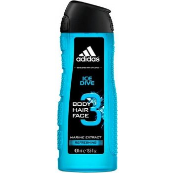 Adidas Ice Dive Men sprchový gél 400 ml