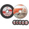 Hobbyvěci 5ks Řezný Kotouč do Úhlové Brusky Flexy 75x10mm
