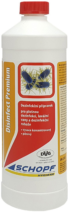Schopf Disinfect Premium dezinfekcia na ničenie vírusov plesní a baktérií 1  l od 31,99 € - Heureka.sk