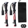 MG Nordic Walking trekingové palice 34 -127 cm, červené