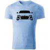 T-ričko Audi R8 pánske tričko Farba trička: Purpurová, Veľkosť: XXL