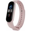 Tactical 655 Silikónový Remienok pre Xiaomi Mi Band 5 / Mi Band 6 Rose (EU Blister) 8596311114427