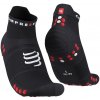Bežecké ponožky Compressport Pro Racing Socks v4.0 Run LOW Black/Red Veľkosť: T1 (EUR 35 - 38)