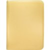 UltraPro Vivid 9-Pocket Zippered PRO-Binder Yellow