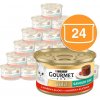 Gourmet GOLD Savoury Cake s hovädzinou a rajčinami 24 x 85 g