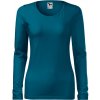 MALFINI Tričko Slim 139, dlouhý rukáv, dámské MAL-1399316 XL Petrolejová