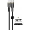 Fixed kabel USB-C/USB-C FIXDB-CC2-BK 8591680147403