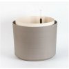 Plastia Samozavlažovací veľkoobjemový kvetináč Berberis 55 taupe + slonová kosť
