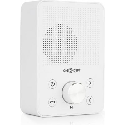 OneConcept Plug+Play FM, rádio do zásuvky, FM tuner, USB, BT, biele (KC14-Plug+Play BT Wh)