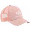 Alpha Industries Basic Trucker Cap pale peach růžová