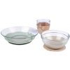 Jedálenská súprava zo skla Duralex Glass Meal Set Natural Beaba z vysokokvalitného temperovaného materiálu od 4 mes