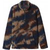 esmara Men Pánsky flísový sveter navy modrá/hnedá, XL 56/58 (100393936)