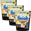 Finish Powerball Ultimate Plus Lemon Kapsuly do umývačky riadu 3x45ks + Darčekový vzorkový produkt Finish
