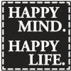 Odlievacia pečiatka do mydla - Happy Mind. Happy Life.
