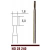 Diamantový hrot 1,8mm valec PROXXON 28240 (Diamantový brúsny hrot 28240)