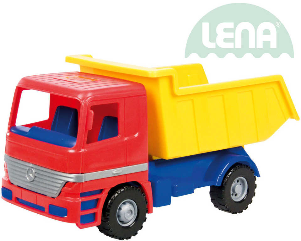 Lena Auto Mercedes actros sklápěč plast 23 cm