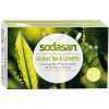 Sodasan BIO pleťové mydlo Cream Zelený čaj a limetka 100 g