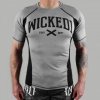 Wicked One rashguard Cross, sivý-S