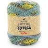 FAIR COTTON STRETCH Katia FAIR COTTON STRETCH: 100 modrá-zelená-žltá