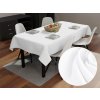 Biante Dekoračný obdĺžnikový obrus Rongo RG-031 Studený biely 120x180 cm