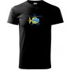 Vrtuľník rescue - Tričko extra veľké (5-8XL) - 5XL ( Čierna )