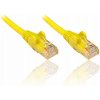 PremiumCord sp6utp030Y Patch, UTP RJ45-RJ45 CAT6, 3m, žlutý