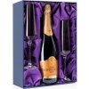 DELUX BRUT fľaša sektu a poháre (1 + 2)