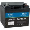 A2D2 LiFePO4 12,8V 50Ah M6 LFA2-12V050C10-M6B1