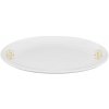 Servírovací tanier oválny 26 cm Premium Platinum Line Merry Christmas