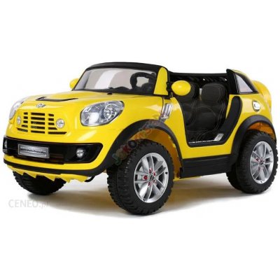 JOKO Elektrické autíčko MINI Cooper PA0115, 2x motor, žltá