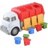 Teddies Auto smetiari s doplnkami plast na voľný chod