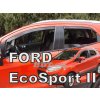 Deflektory - protiprievanové plexi Ford Ecosport 5D od 2013 (+zadné)