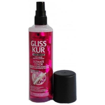 Gliss Kur Ultimate Color Conditioner v spreji na farbené vlasy 200 ml od  4,42 € - Heureka.sk