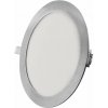 EMOS SK s.r.o. Lighting LED vstavané svietidlo NEXXO, kruhové, strieborné, 18W, CCT - ZD1243