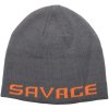 Savage Gear Čiapka Logo Beanie Rock Grey Orange