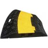 Káblový prejazd, most 10 t, rohový diel 30° – 250×500×65 mm, žlto-čierna