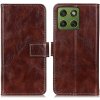VSETKONAMOBIL 130323 RETRO Peňaženkový obal Motorola Edge 70 hnedý