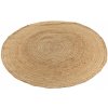 TA Koberec 704 HNEDÁ OKRÚHLA JUTA Rozmer: 100x100 cm