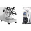 Lelit MaraX3 PL62X3, stainless steel + Eureka Atom 60, chrome