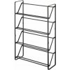 YAMAZAKI Stojan na topánky Frame 2392, na 8-12 párov, š.53 cm, kov, čierny