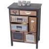 Design-Shop Komoda A43 Vintage Patchwork 78 x 55 x 35 cm