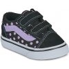 Vans Nízke tenisky Old Skool V FLORAL EMBROIDERY PURPLE Čierna