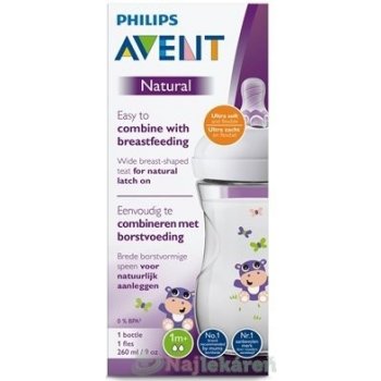 Philips Avent fľaša Natural 260ml hroch