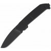 Extrema Ratio 04.1000.0145/BLK BF2 CD BLACK vreckový nôž 8,7 cm, celočierna, hliník