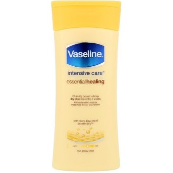 Vaseline Essential Healing telové mlieko hydratačné Intensive Care, With Micro-Droplets Of Vaseline Jelly 400 ml