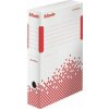 Archívny box Esselte Speedbox 80mm biely/červený